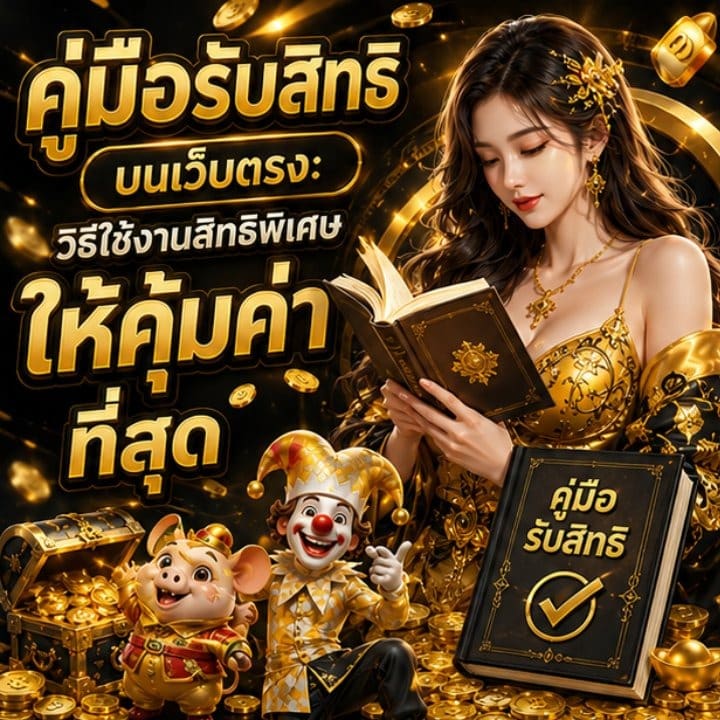คู่มือรับสิทธิบนเว็บตรง
